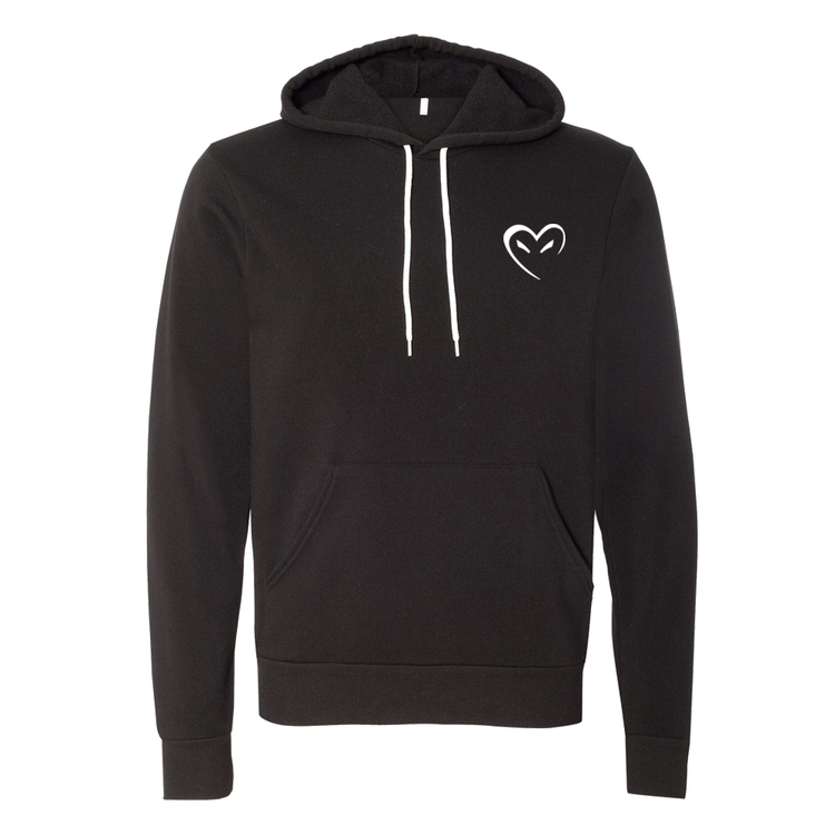 play heart hoodie