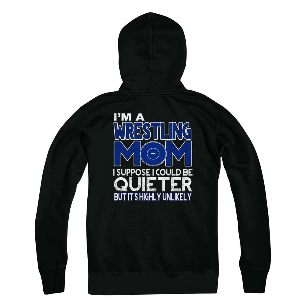 wrestling mom hoodie