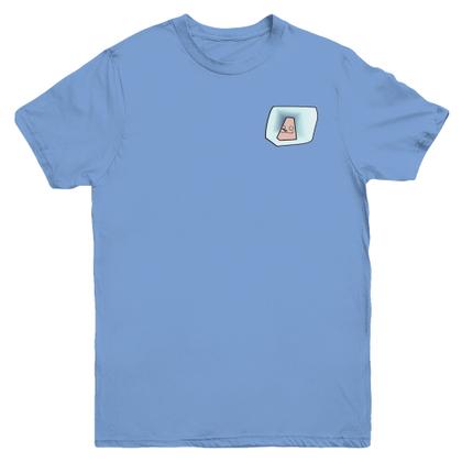 The Head Short Sleeve Kids T-Shirt Baby Blue 