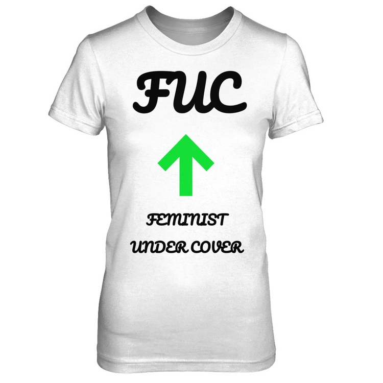 Fuc White Tee With Attitude