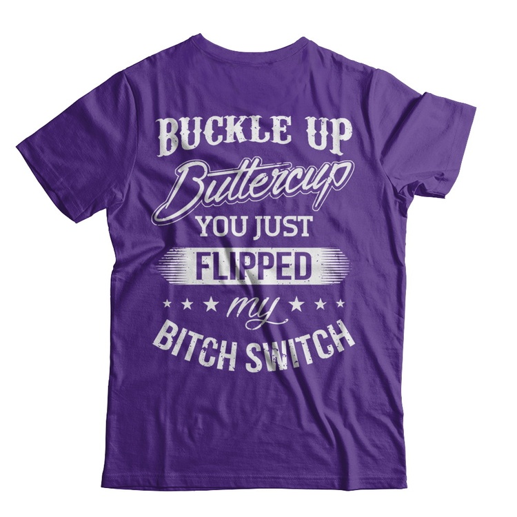 BUCKLE UP BUTTERCUP Shirt and Hoodie - Next Level Unisex Fitted Tee ...