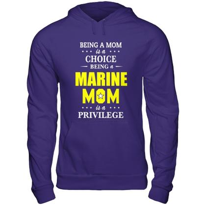 proud marine mom sweatshirt