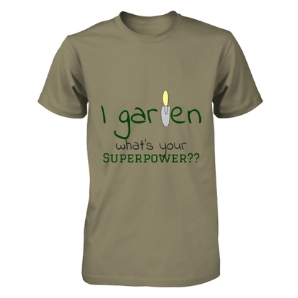 t shirts about gardening