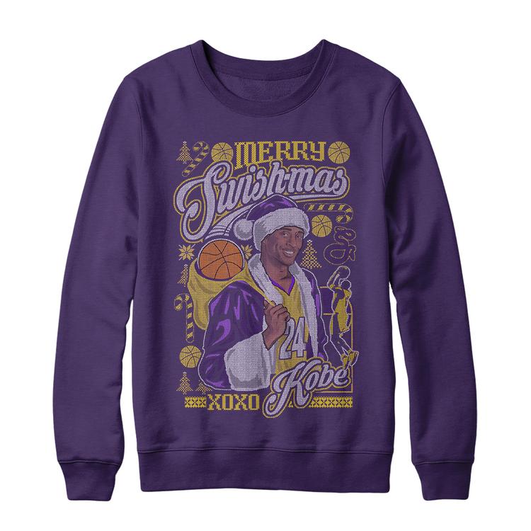 Kobe Bryant's "Merry Swishmas" Sweater