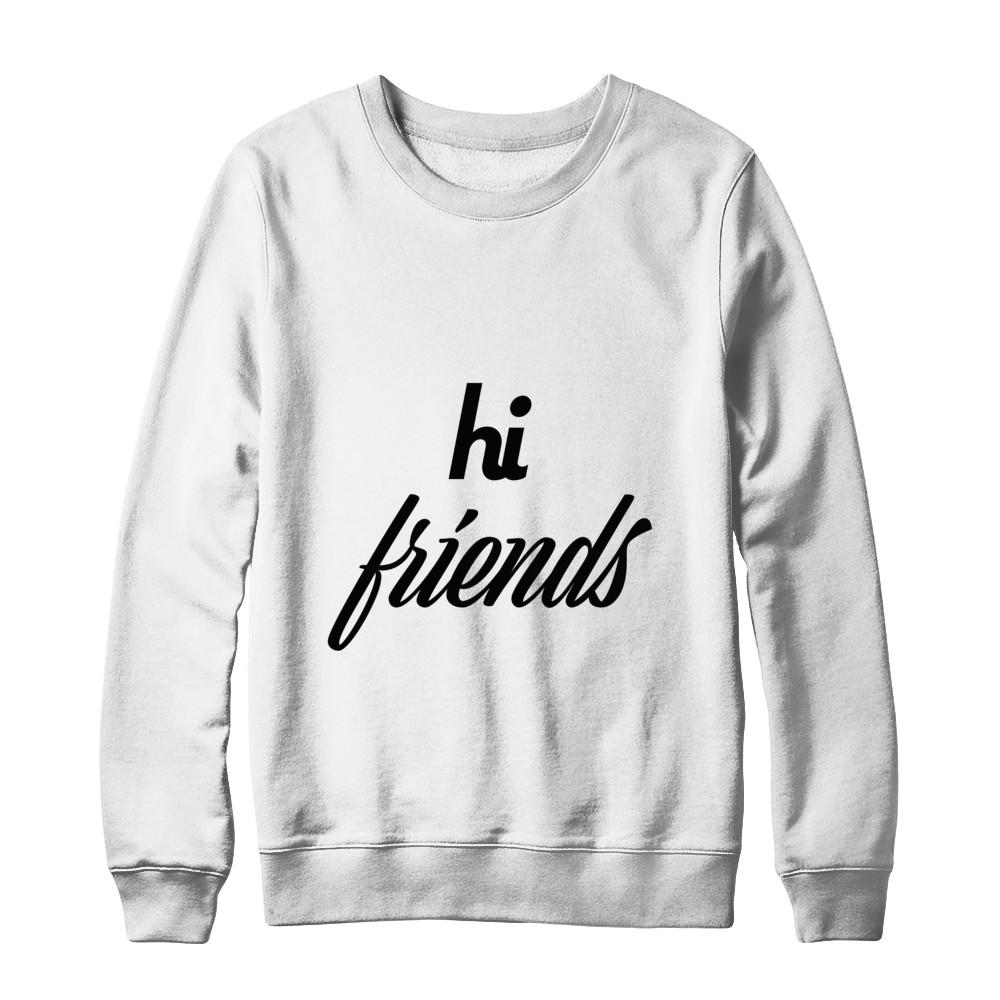 friends sweatshirt white