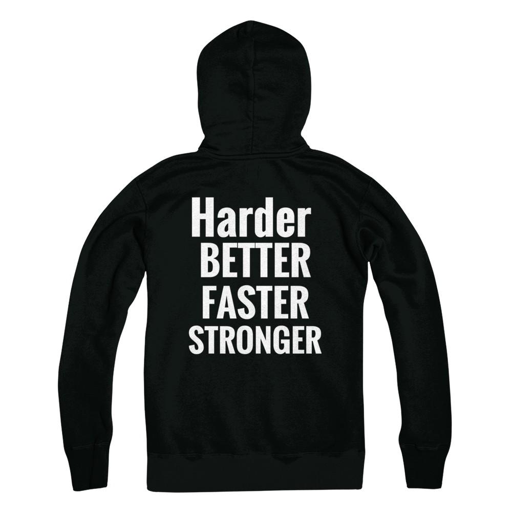 t shirt harder better faster stronger