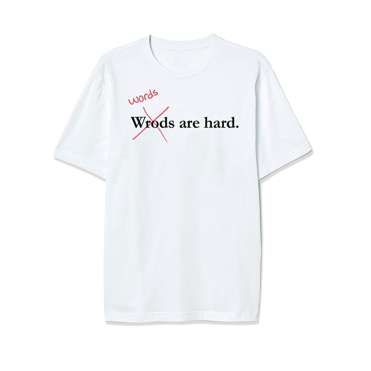 rachel ballinger words are hard shirt