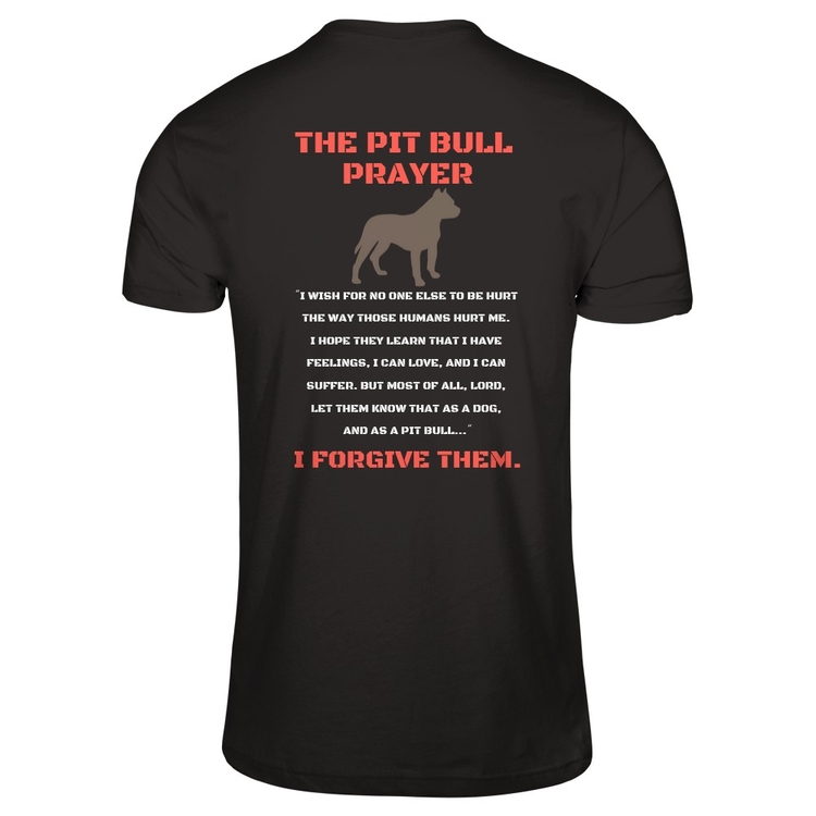 pit bull prayer t shirt